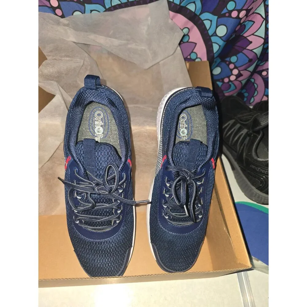 OrthoFeet Edgewater NIB Sz13 Men's Walking Shoes